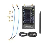 Analizzatore di rete, Analizzatore di antenna HF VHF UHF rete vettoriale 1 MHz a 6 GHz Touchscreen da 4,3 pollici con funzione TDR,per la diagnostica dei cavi di rete