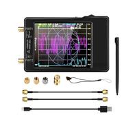 Analizzatore di rete vettoriale, Analizzatore di antenna di rete vettoriale VNA-H4 da 4" 10KHz-1.5GHz MF HF VHF UHF con versione con slot for scheda SD Misurazione dei parametri S, SWR(VNA-H)