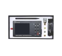 Analizzatore di rete vettoriale GS320 23 MHz-6 GHz, antenna VHF UHF VNA portatile, misura parametri S, VSWR, fase, ritardo, grafico Smith