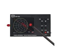 Analizzatore di rete vettoriale portatile GS320 23 a 6200 MHz, risoluzione frequenza 10 KHz, controllo software for PC, touch screen 3,2"
