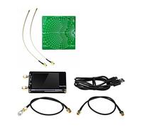 Analizzatore di rete vettoriale VNA Schermo tattile digitale Onde corte MF HF VHF UHF Analizzatore di antenna Onda stazionaria con batteria Analisi della potenza del segnale(H4 with RF Demo Kit)