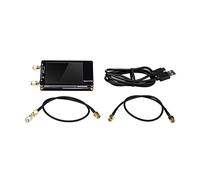 Analizzatore di rete vettoriale VNA Schermo tattile digitale Onde corte MF HF VHF UHF Analizzatore di antenna Onda stazionaria con batteria Analisi della potenza del segnale(NanoVNA-H4)
