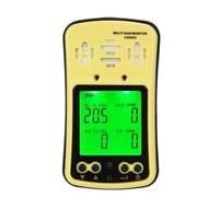 Analizzatore di rilevatore di gas combustibile 4 in 1, monitor multi-gas, rilevatore di gas, analizzatore di O₂, CO, H₂S, antideflagrante Ampie applicazioni