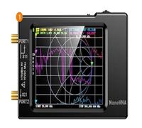 Analizzatore di spettro Analizzatore di antenna di rete vettoriale NanoVNA-H Display da 4" 10KHz-1,5GHz MF HF VHF UHF Versione con slot for scheda SD(2.8inch)