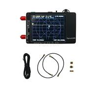 Analizzatore di spettro, Analizzatore di rete vettoriale con 2,8 pollici LCD Schermo VNA HF VHF UHF UV antenna analizzatore + batteria(E280-4PCS)