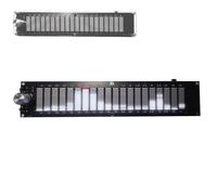 Analizzatore di spettro audio a LED, indicatore di spettro musicale con processore digitale, 20 segmenti e 15 livelli, supporta la regolazione dell'equalizzatore per uso domestico o in studio