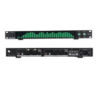 Analizzatore di spettro audio digitale PP-31, visualizzazione del livello di frequenza in tempo reale a 31 segmenti, VU metro musicale ad alta sensibilità (Verde)