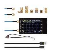 Analizzatore di spettro, V2 Vector Network Analyzer Digital Nano VNA Tester MF HF VHF UHF USB Analizzatore di antenna logica Misurazione dei parametri S, rapporto onda tensione(4.2 inch V2)