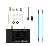 Analizzatore di spettro, V2 Vector Network Analyzer Digital Nano VNA Tester MF HF VHF UHF USB Analizzatore di antenna logica Misurazione dei parametri S, rapporto onda tensione(2.8 inch V2)