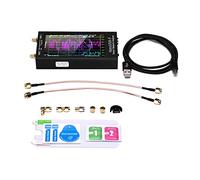 Analizzatore di spettro, VNA-F 4.3 pollici IPS LCD Display Vector Network Analyzer Versione V3.1 Analizzatore di antenne HF VHF UHF a onde corte con kit demo(NanoVNA-F)