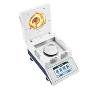 Analizzatore Di Umidità Alogeno, Tester Analizzatore Di Umidità Digitale, Intervallo Di Temperatura: 60-200 °C, Alta Precisione 0,001 G, For Test Rapidi Di Umidità In Alimenti, Piante(100g/0.002g)