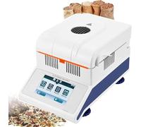 Analizzatore di umidità Halogen, 50g 0.001g, Misuratore di umidità Rapido con Schermo Touch Digitale per Polveri, Erbe, tè, Carne, Alimenti, Laboratorio | Test Preciso del Contenuto di umidità