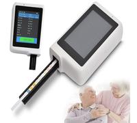 Analizzatore di urine con schermo a colori da 4 pollici, strumenti analitici biochimici, 14 analisi di routine delle urine, con carta per test del pH e terminale wireless Bluetooth, ricarica USB