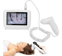 Analizzatore Diagnostico dei Capelli della Pelle Analisi diagnostica del cuoio capelluto, diagnosi della pelle dei capelli, sistema di scansione digitale con schermo LCD da 5 pollici, macchi