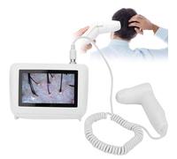 Analizzatore Diagnostico dei Capelli della Pelle Analisi diagnostica del cuoio capelluto,pelle capelli, macchina multifunzionale, microscopio digitale da 5 pollici, lente d'ingrandimento, te