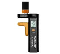 Analizzatore digitale della batteria - Dispositivo di controllo cellulare portatile, lettore intelligente | Misuratore universale di durata della batteria AA, strumento compatto di test di potenza per