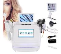 Analizzatore digitale per capelli e pelle, microscopio per il rilevamento dei follicoli del cuoio capelluto, schermo LCD portatile, 7 maniglie, strumento di diagnosi per salone di bellezza