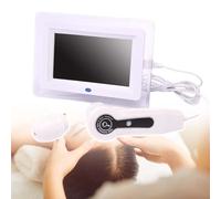 Analizzatore Elettronico Per Pelle E Capelli, Scanner Per Analisi Di Pelle E Capelli, Schermo Da 7 Pollici E Doppie Testine 50X/200X, Per Viso E Testa,Charging