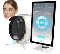 Analizzatore Facciale 3D Avanzato Con Intelligenza Artificiale 21.5in | Sensore Facciale Digitale Professionale Da 36 Megapixel, 8 Spettri, Rilevamento Rapido in 10 Secondi, Report Personalizzati