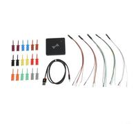 Analizzatore logico 16CH 24MHz per PC per Mac per Linux - Strumento di test del segnale digitale ad alta profondità di campionamento con profondità di campionamento 16G per Arduino FPGA per Raspberry