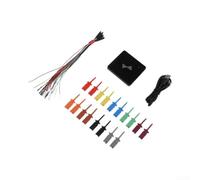 Analizzatore logico portatile 16 canali interfaccia USB 100MHz per analisi del segnale e decodifica protocollo in laboratori di ingegneria Design compatto