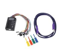 Analizzatore Logico USB 16 Canali per Debug Circuiti Elettronici, Strumento di Analisi Digitale per Comunicazione Seriale e Progetti Embedded
