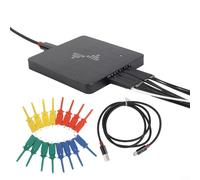 Analizzatore logico USB a 16 canali, frequenza di campionamento 400 MHz, per vari sistemi operativi e protocolli