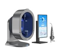 Analizzatore multifunzionale della pelle del viso con rilevamento accurato tramite intelligenza artificiale, schermo HD e memoria.