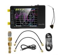 Analizzatore palmare dell'antenna di rete di vettore che copre VHF UHF HF 10KHz 1 5GHz con 2 8 pollici TFT Touchscreen Display per esigenze di misurazione avanzate