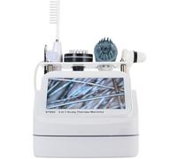 Analizzatore per Capelli E Pelle Microscopio Digitale LCD 10 in Portatile per Rilevatore Cuoio Capelluto, Macchina per Analisi Capelli Macchina Analisi Pelle Rilevatore Follicolo Pilifero