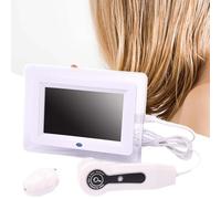 Analizzatore Per Pelle E Capelli Con Schermo Lcd Da 7 Pollici, Macchina Per Analisi Della Pelle Con Ingrandimento Della Pelle, Rilevatore Digitale Del Follicolo Pilifero Con Doppie Testine,Charging