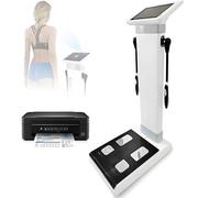 Analizzatore professionale completo del grasso corporeo, monitor e bilancia della composizione corporea, macchina per l'analisi della bioimpedenza HD Touch da 10,1 pollici, test dell'altezza, analiz