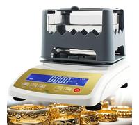Analizzatore Purezza Dell'oro Misuratore Densità Metalli Preziosi 0,01g Tester Carati Ad Alta Risoluzione For Rilevamento Accurato Oro Argento Platino Rottami Lingotti Gioielleria(300k)