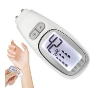 Analizzatore tester cutaneo, rilevatore tester umidità facciale - Tester per l'idratazione intelligente della pelle con display LCD - Penna rilevatrice di olio d'acqua per la pelle del viso per monito