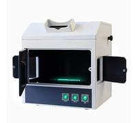Analizzatore ultravioletto UV - Rivelatore di fluorescenza da laboratorio con lunghezza d'onda 254nm/365nm e scatola scura con finestra di osservazione per test di prodotto