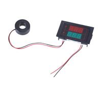 Analizzatori Corrente Tensioni Digitali Con Display A LED Trasparente Gestisce 50-500 V/0-100 A Essenziale Per Monitoraggio Dei Sistemi Alimentazione Voltmetro Con Display A LED