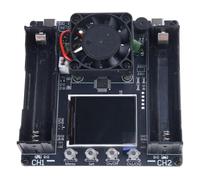 Analizzatori di capacità della batteria a 2 canali 18650 con misurazione della resistenza interna Cariche di scarica Funzione Storia Record Strumento di misurazione della batteria