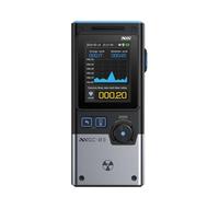 Analizzatori di radiazioni elettromagnetiche digitali con allarmi sonori luminosi agitanti Dispositivo di rilevamento tripla abilità per monitor di radiazioni nucleari con unità multiple