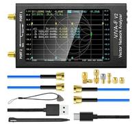 Analizzatori di spettro, Analizzatore di rete vettoriale VNA-F V2 50KHz-3GHz Analizzatore di antenna HF VHF UHF VNA con 5000 mAh - Misurazione dei parametri S