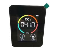 Analizzatori efficienti multifunzione del tester di CO2 con lo schermo che cambia colore adatto per il misuratore di anidride carbonica dell'aria dell'interno facile