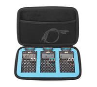 Analog Cases GLIDE Case Custodia per 3 Teenage Engineering Pocket Operator (custodia per il trasporto/sacchetto in resistente EVA/nylon di alta qualità, tasca a rete integrata), Nero