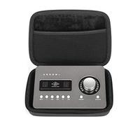 Analog Cases GLIDE Case per Focusrite Scarlett 4i4 / Universal Audio Arrow & interfacce audio comparabili (custodia per il trasporto in resistente EVA/nylon stampato, manico in gomma robusta), Nero
