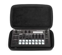 Analog Cases GLIDE Case per Roland MC-101 o simili Groovebox (Custodia da trasporto in EVA stampata e impermeabile, tasca a rete integrata), Nero.