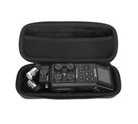 Analog Cases GLIDE Case per Zoom H6 / H5 / H4N e sintetizzatori comparabili (custodia per il trasporto/sacchetto impermeabile in ecopelle con robusta impugnatura in gomma), Nero