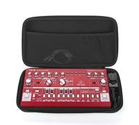 Analog Cases PULSE Case per Behringer TD-3 o CRAVE o sintetizzatori simili (custodia per il trasporto in resistente EVA/nylon stampato, manico confortevole, tasca a rete integrata), Nero