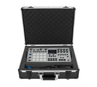 Analog Cases UNISON Case per Elektron Analog Rytm o Four o simili computer a tamburo (custodia per il trasporto, protezione angolare in alluminio, coperchio imbottito con maniglia), nero