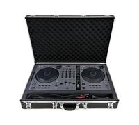 Analog Cases UNISON Case per Pioneer DDJ-FLX6 (custodia di alta qualità e robusta con maniglia ergonomica, con schiuma, design leggero in alluminio e protezione elegante), nero