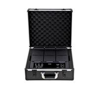 Analog Cases UNISON Hard Case per Alesis Strike Multipad (custodia leggera in alluminio con inserto in schiuma, protezione extra, robusta e compatta), nero