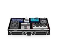 Analog Cases UNISON Performance Case XL, valigia da trasporto DJ (borsa da trasporto leggera e resistente, massima protezione, valigia DJ per il trasporto di più dispositivi), nera