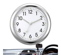 Analog Clock Car Dashboard - Small Glowing Quartz Clock for Vehicle | Stick On Automotive Clocks, Dashboard Replacement Accessory, Easy Install Car Clocks for Cars Trucks SUVs Van, Battery Powered